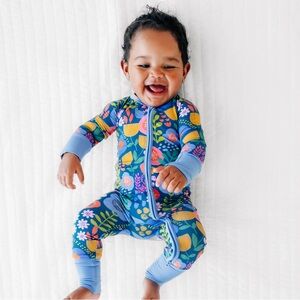 Little Sleepies Folk Floral Zippy